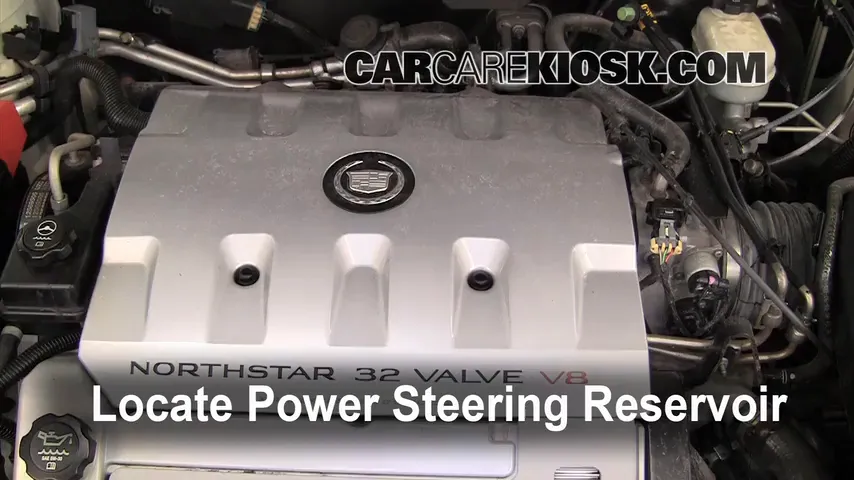 2003 Cadillac Seville SLS 4.6L V8 Power Steering Fluid